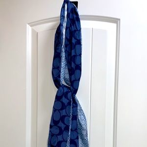 Silk / Satin Coach Scarf / Wrap